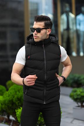 جلیقه مشکی مردانه رگولار Boymen - کد 470217736