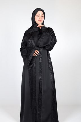 ست بالاتنه و پائین تنه حجاب مشکی زنانه رگولار HARİKA WEAR - کد 856892357