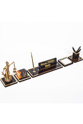 نظم دهنده رو میزی مشکی isimliksepeti - کد 757079418