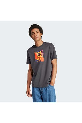 تیشرت طوسی مردانه رگولار adidas - کد 838684892