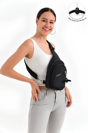 کیف کمری مشکی زنانه پارچه ای Av A Dos - کد 42458672