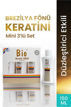 ست مراقبت مو Bio Keratin Gold - کد 92629442