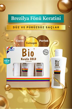 ست مراقبت مو Bio Keratin Gold - کد 92629442