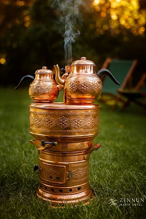 سماور ذغالی Zinnun - کد 940110287