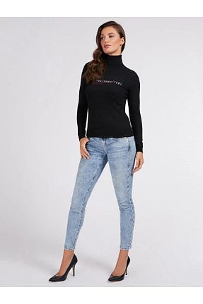 شلوار رنگی زنانه پارچه Guess - کد 472375938