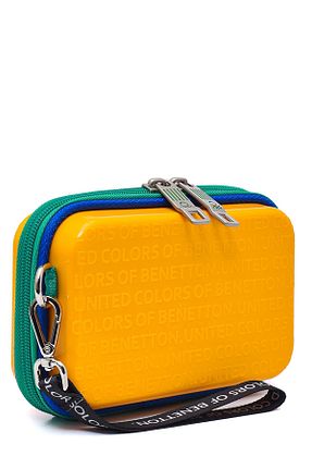 کیف پورتفوی و کلاچ زرد زنانه United Colors of Benetton - کد 816928637