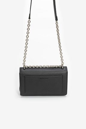 کیف دوشی مشکی زنانه چرم مصنوعی Calvin Klein - کد 834402614