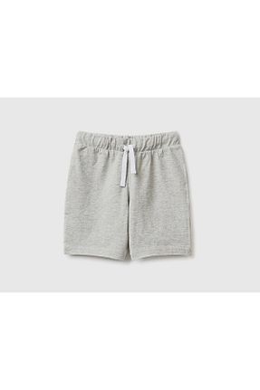 شلوارک و برمودا طوسی بچه گانه Straight United Colors of Benetton - کد 730693189