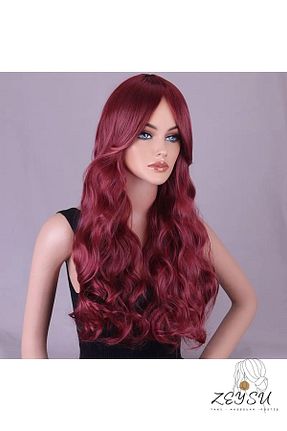 کلاه گیس قرمز زنانه Zeysum - کد 897971691