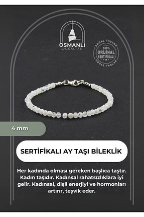 دستبند جواهر رنگی زنانه سنگ طبیعی OSMANLI DOĞAL TAŞ - کد 327304311