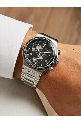 ساعت مچی طوسی مردانه زیر 20 میلی متر Swatch - کد 676714045