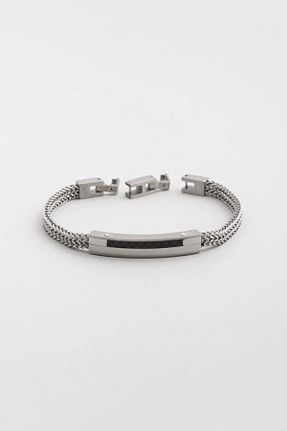 دستبند استیل (فولاد) متالیک مردانه استیل (فولاد) So Chic - کد 888122531