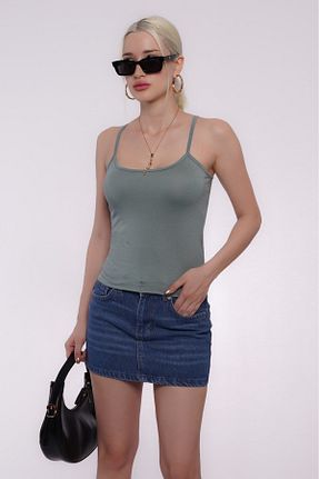 رکابی سبز زنانه پنبه ای Seeh - کد 920512392