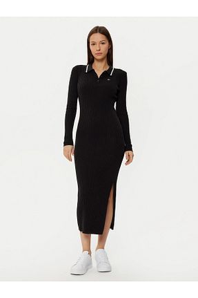 لباس مشکی زنانه بافتنی Tommy Hilfiger - کد 885088289