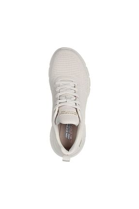 کفش اسنیکر سفید زنانه بند دار Skechers - کد 852671231