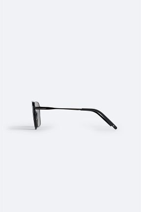 عینک آفتابی مشکی مردانه 52 Avva - کد 931743700