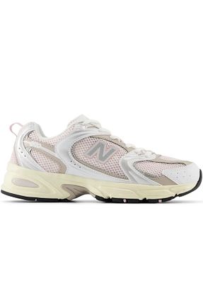 کفش اسنیکر صورتی زنانه بند دار New Balance - کد 871115909