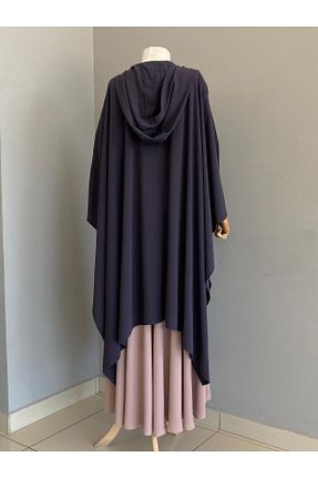 پانچو حجاب طوسی زنانه بافتنی bassell - کد 926700883