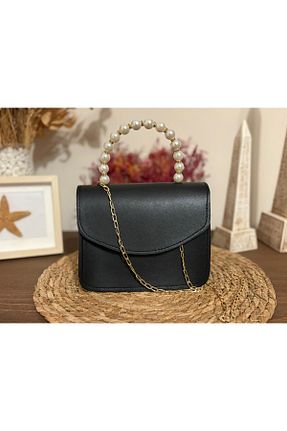 کیف دستی مشکی زنانه سایز متوسط ASNUR BUTİK - کد 754653683