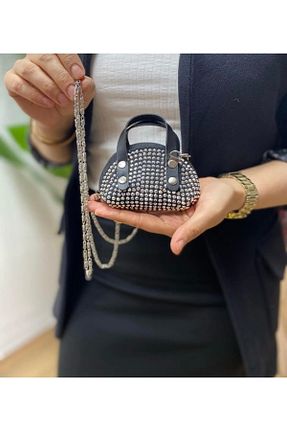 کیف دوشی مشکی زنانه چرم مصنوعی selma demir - کد 926762581