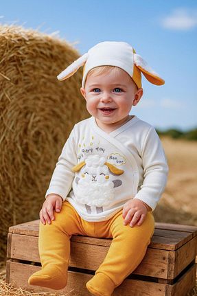 بعد از زایمان زرد بچه گانه پنبه ای Genel Markalar - کد 770493636