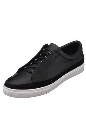 کفش کژوال مشکی مردانه چرم خالص İriadam - کد 289789924