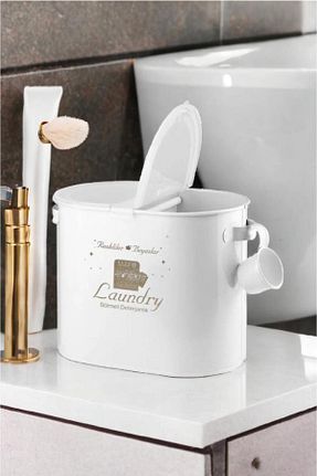 نظم دهنده حمام سفید فلزی Laundry - کد 123309081