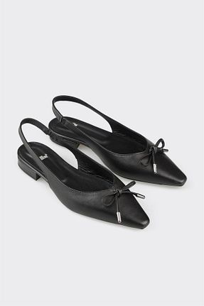 کفش کژوال مشکی زنانه چرم خالص Elle - کد 939119119