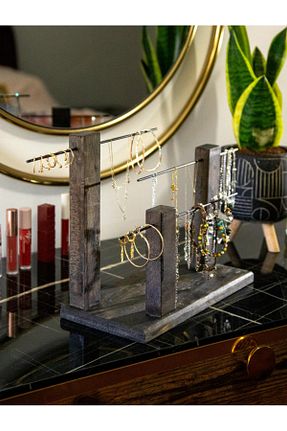 نظم دهنده جواهرات و آرایش مشکی چوب BARGİVA - کد 944622983