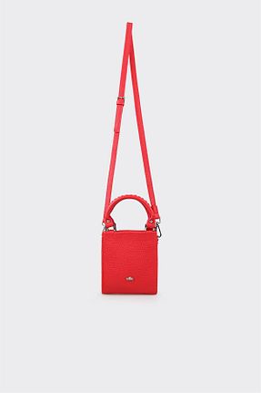 کیف دستی قرمز زنانه چرم مصنوعی Elle - کد 927748583