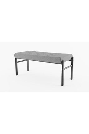 پوف و نیمکت طوسی 100 x 60 x 5 TATAR - کد 893595450