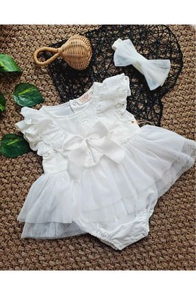 ست نوزادی سفید بچه گانه پنبه ای aysskids - کد 760205027