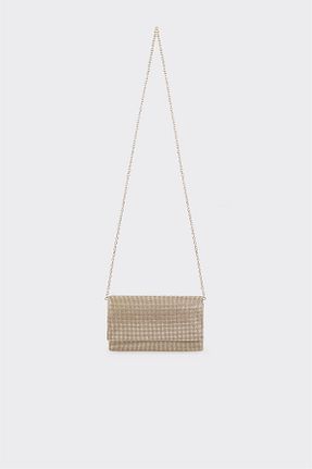 کیف دستی طلائی زنانه چرم مصنوعی Elle - کد 922303710