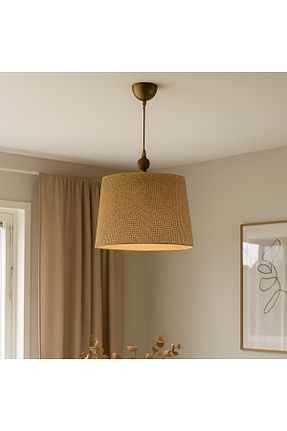 لوستر قهوه ای فلزی Evidea - کد 838002025
