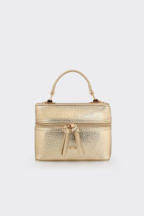 کیف دستی طلائی زنانه پارچه ای Elle - کد 904275066