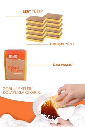 اسفنج و برس ظرف GRİMOR Life - کد 938172830