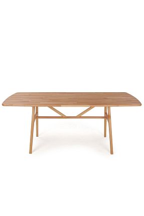 میز ناهار خوری بژ چوب unboxdeco - کد 933525360