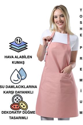 دستکش و پیشبندآشپزخانه صورتی TOSHE - کد 382882148