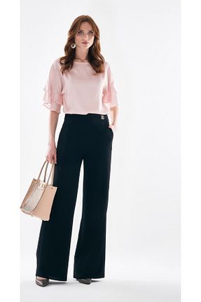 شلوار مشکی زنانه پلی استر MODA - کد 917451229