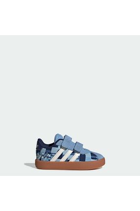 کفش اسنیکر آبی بچه گانه چرم مصنوعی adidas - کد 893280868