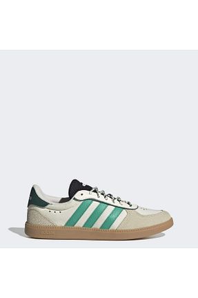 کفش اسنیکر طلائی زنانه بند دار adidas - کد 887261436