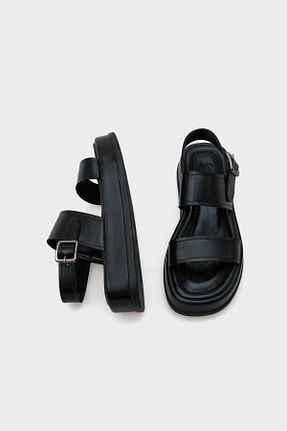 صندل مشکی زنانه پاشنه پر Capone Outfitters - کد 900146445