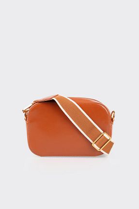 کیف دوشی قهوه ای زنانه پارچه ای Elle - کد 829156556