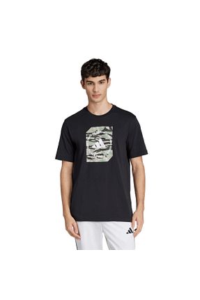تیشرت اسپرت مشکی مردانه رگولار adidas - کد 887265107
