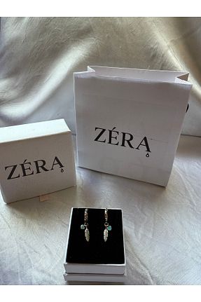 گوشواره نقره آبی زنانه 925 عیار zera - کد 947507571