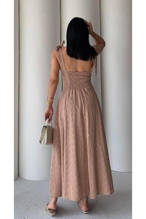 لباس بژ زنانه بافتنی EGZOTİK ASORTİK - کد 947511784