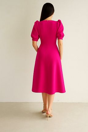 لباس رنگی زنانه کرپ Deafox - کد 947580889