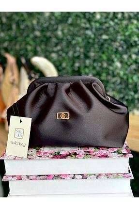 کیف دوشی مشکی زنانه ساتن Moda Lime - کد 947623455