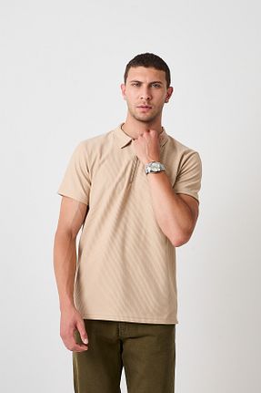 پولوشرت رنگی مردانه پنبه ای DAMGA JEANS - کد 947661345