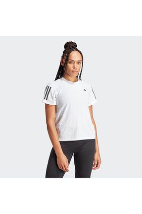 تیشرت اسپرت سفید زنانه رگولار adidas - کد 794221184